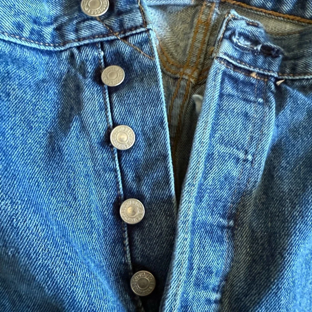 Jeans Levi’s 505 button fly jeans Straight Fit 33 Medium Blue